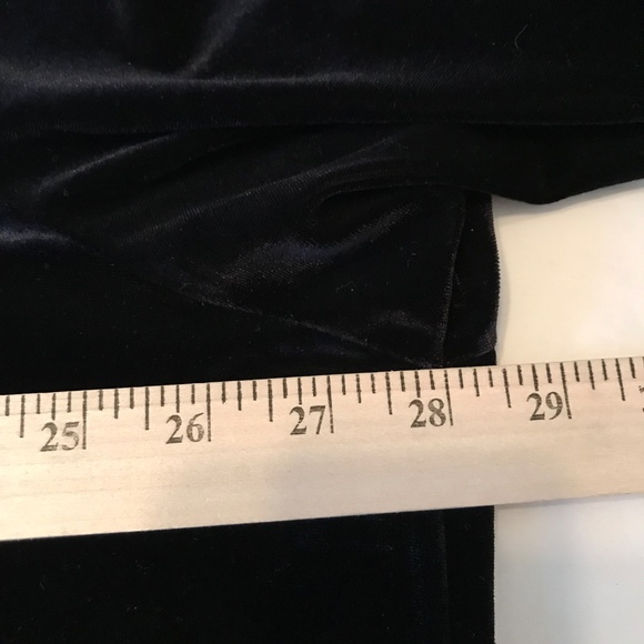 Velvet Tunic Black 3X VILLAGER SIGNATURE By LIZ CLAIBORNE V-Neck Women’s Size 3X - Picture 8 of 16